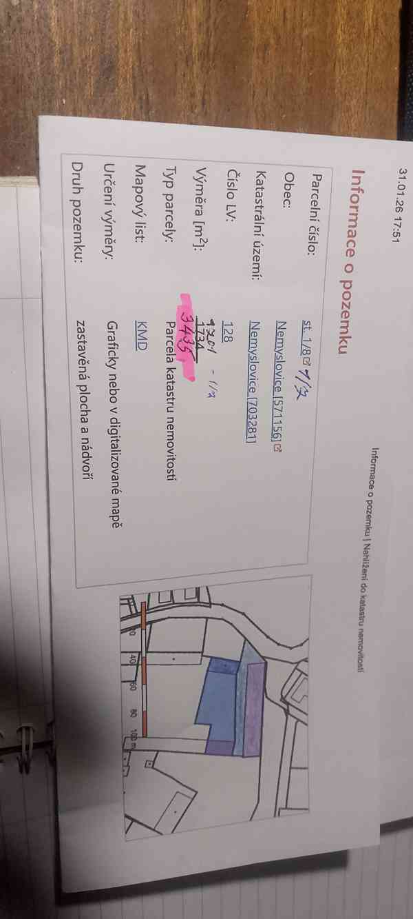 Prodám uzavřený objekt Nemyslovice.29429. - foto 5