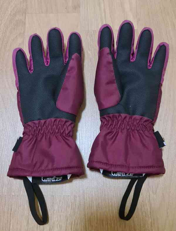 Dětské rukavice LEKI Max Junior black-lime, vel.4 - foto 8