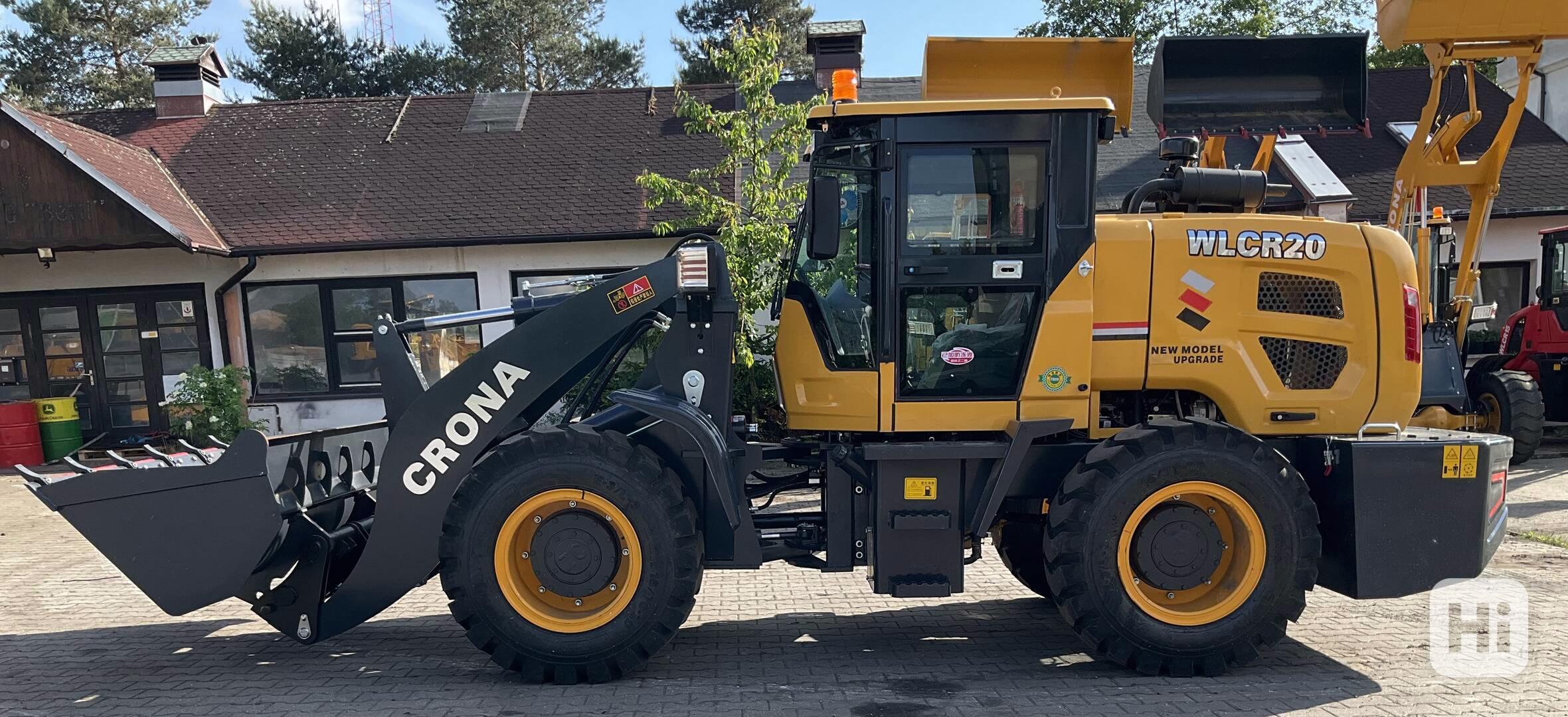 Kloubový nakladač CR20L se sníženou kabinou 240 cm - foto 1