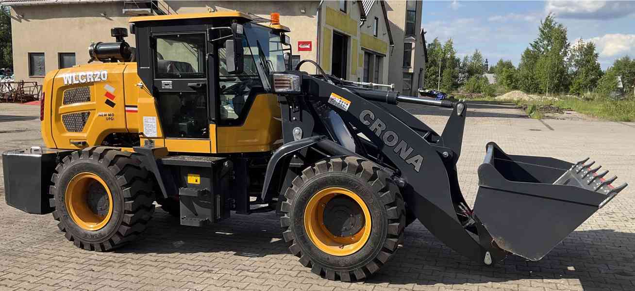 Kloubový nakladač CR20L se sníženou kabinou 240 cm - foto 2