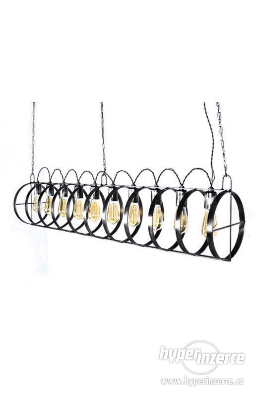 Prodám NOVOU masivní industriální lampu - foto 1