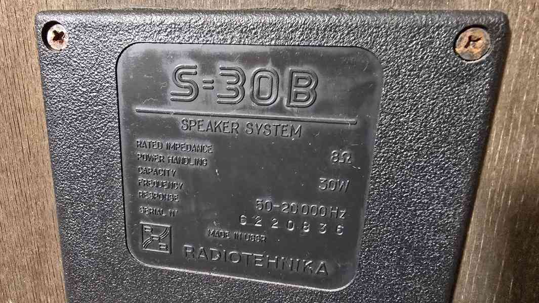 Radiotehnika S-30B legendární reprosoustavy k repasi - foto 4