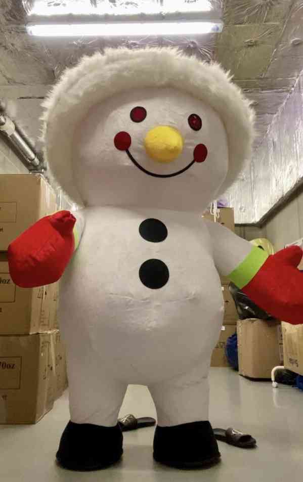 Maskot sněhulák - foto 2