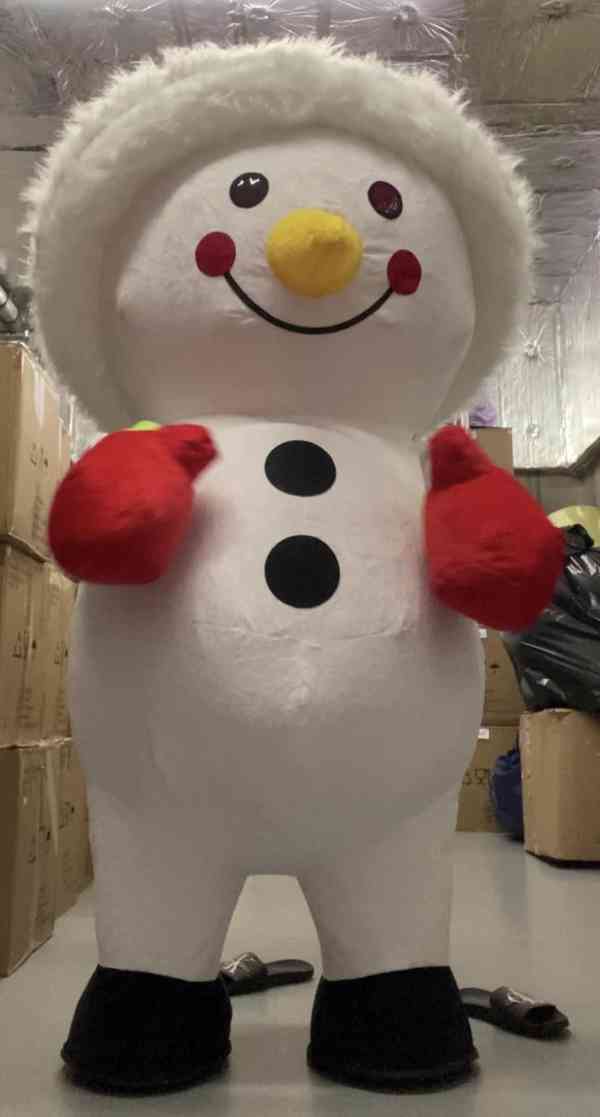 Maskot sněhulák - foto 3
