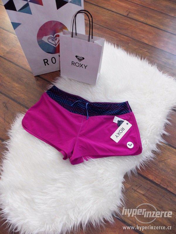 Nové ROXY šortky, boardshorts růžové - foto 5