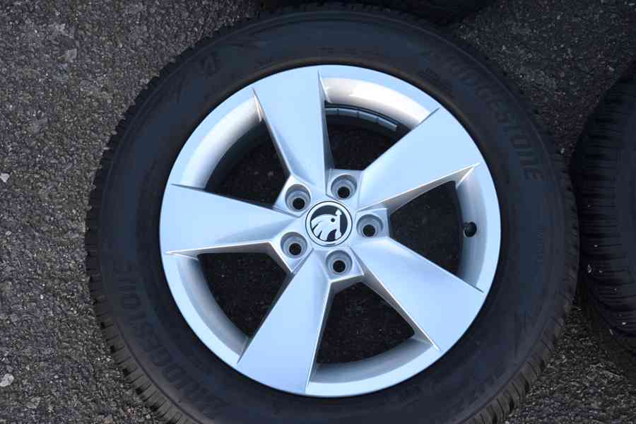 Š.Fabia IV/VW Polo.S.Ibiza -NOVÁ zimní ALU sada 185/65R15. - foto 4
