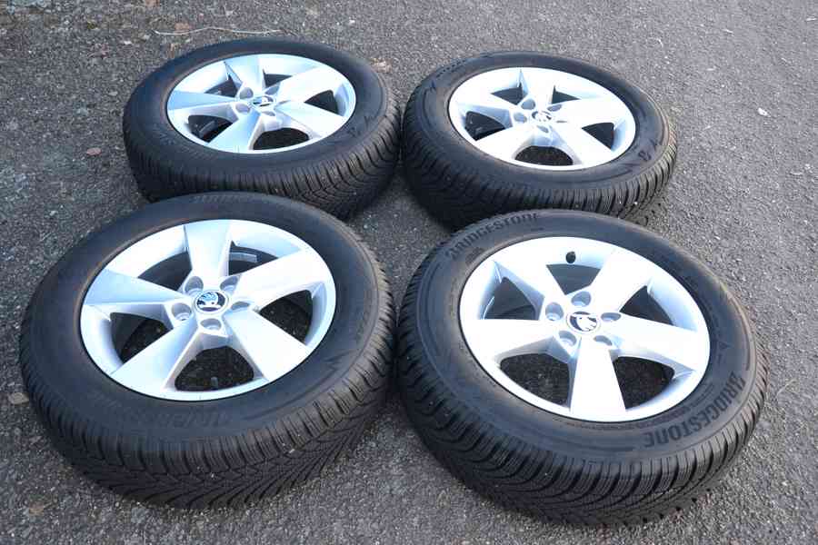 Š.Fabia IV/VW Polo.S.Ibiza -NOVÁ zimní ALU sada 185/65R15. - foto 2