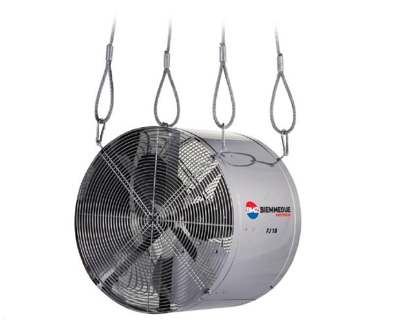 Závěsný ventilátor do průmyslových nebo zeměd.objektů (nový) - foto 1