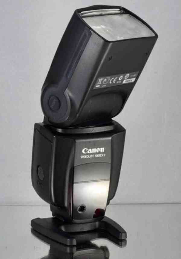 blesk Canon Speedlite 580 EX II E-TTL master-slave - foto 5
