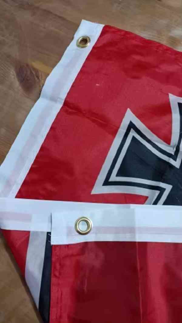 Vlajka WEHRMACHT Německo REPLIKA Třetí říše - foto 2