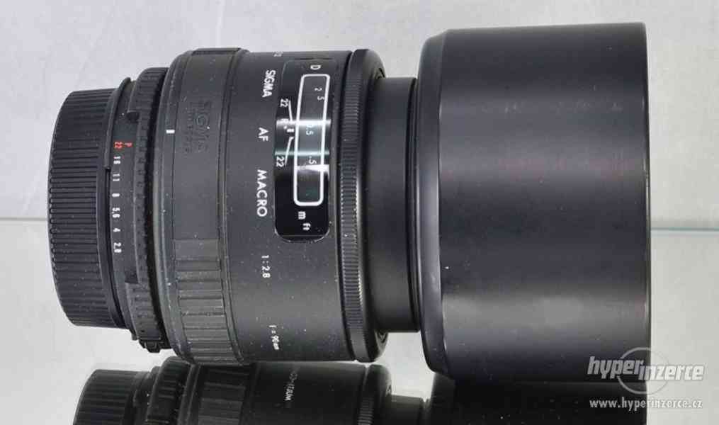 pro Nikon - Sigma AF 90mm 1:2.8 MACRO ** f/2.8, FX, MACRO - foto 6