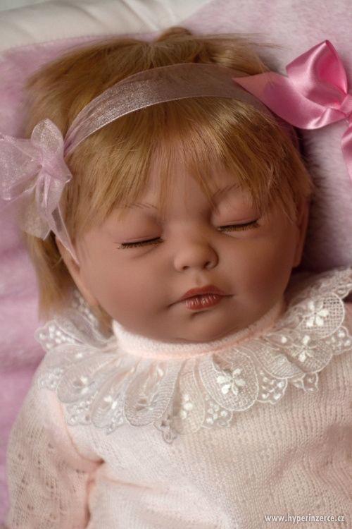 Reborn miminko spící holčička Valeria - foto 1