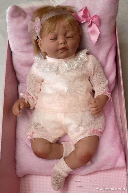 Reborn miminko spící holčička Valeria - foto 2