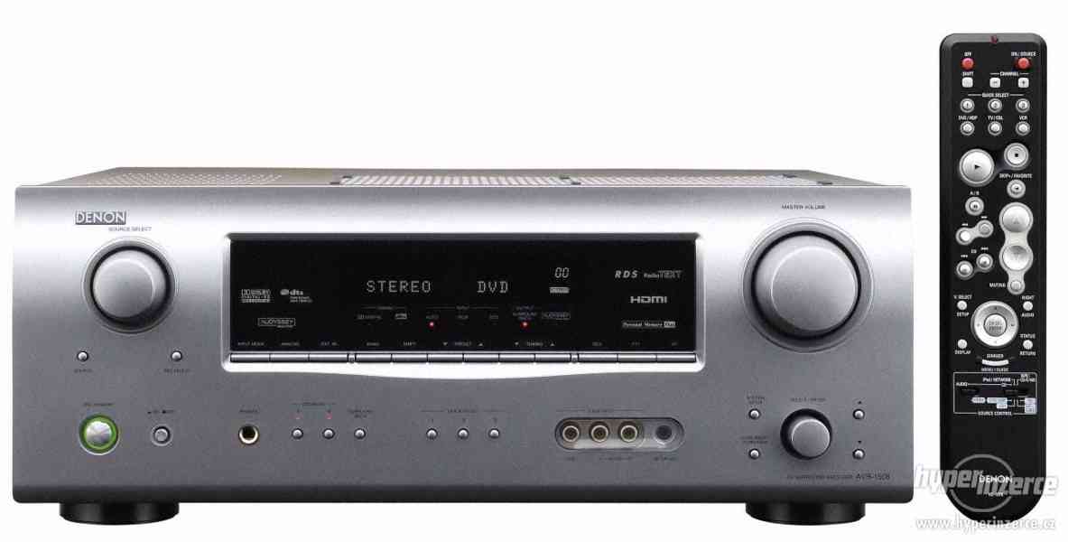 DENON AVR 1508, kompletní balení, stav nového! - foto 1
