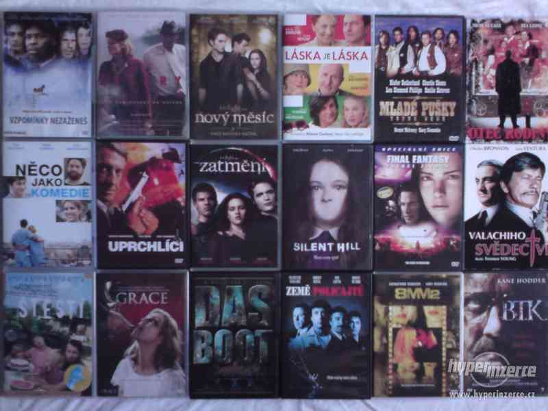 Nové foto 5.11.- 120 originál DVD filmů v plastu od 49 - foto 8