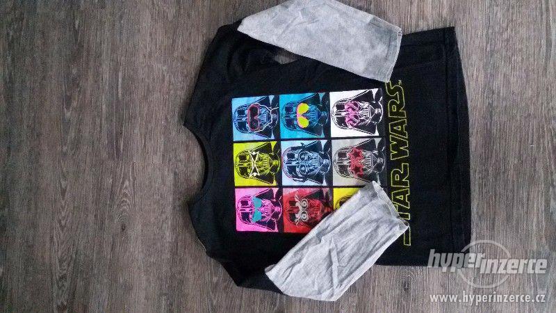 Prodám triko s dlouhým rukávem Star Wars, vel 8-9let, 134 - foto 2