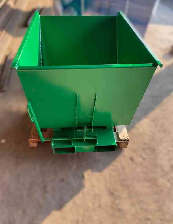 Pojemnik samoopróżniający się 0,5m3, kontener - foto 3