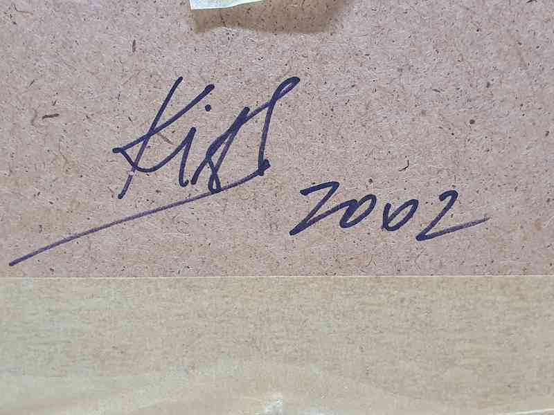 František Kišš - Zátiší s vlčími máky, malba akryl - foto 3