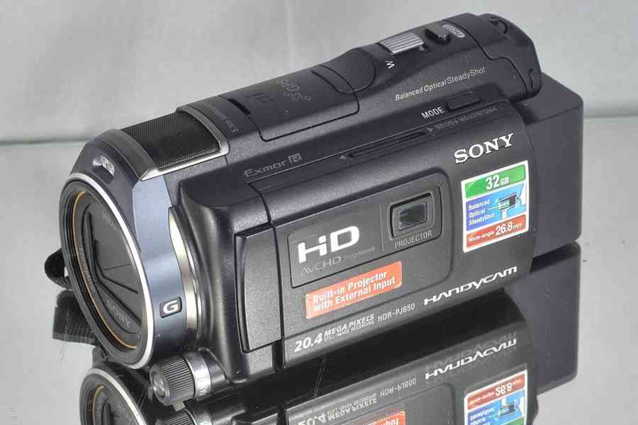 Sony HDR-PJ650VE kamera s projektorem*FullHDV*GPS* - foto 5