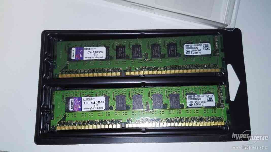 Serverové paměti 2x2gb DDR III - foto 1