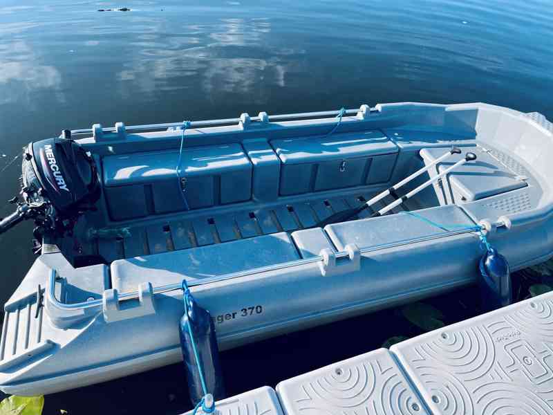 Ranger 370 + Mercury 3,5 HP - POUŽITÝ - foto 4