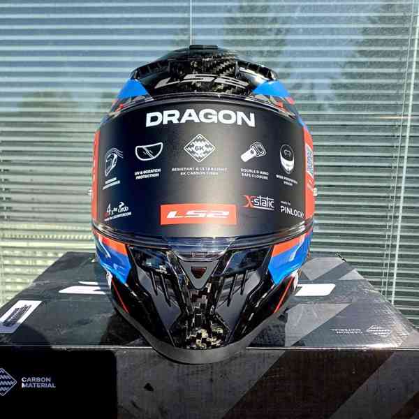 Silniční přilba LS2 Dragon Carbon  - foto 3