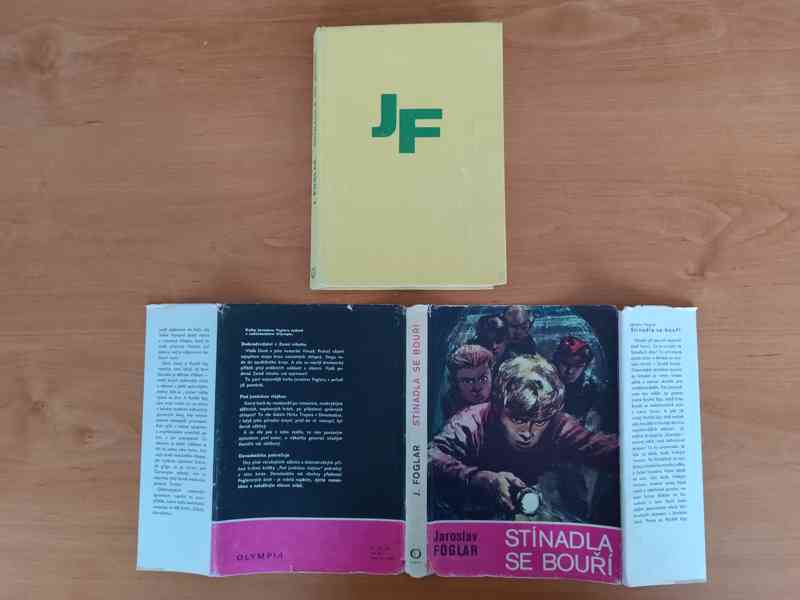 Podpis Jaroslav Foglar - Stínadla se bouří  - foto 2