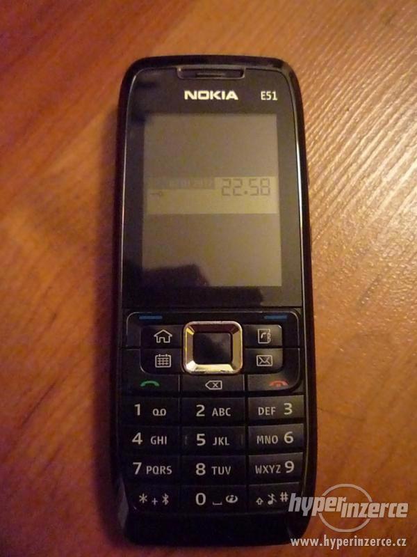Nokia E51 - WIFI, GPS - TOP STAV - foto 1