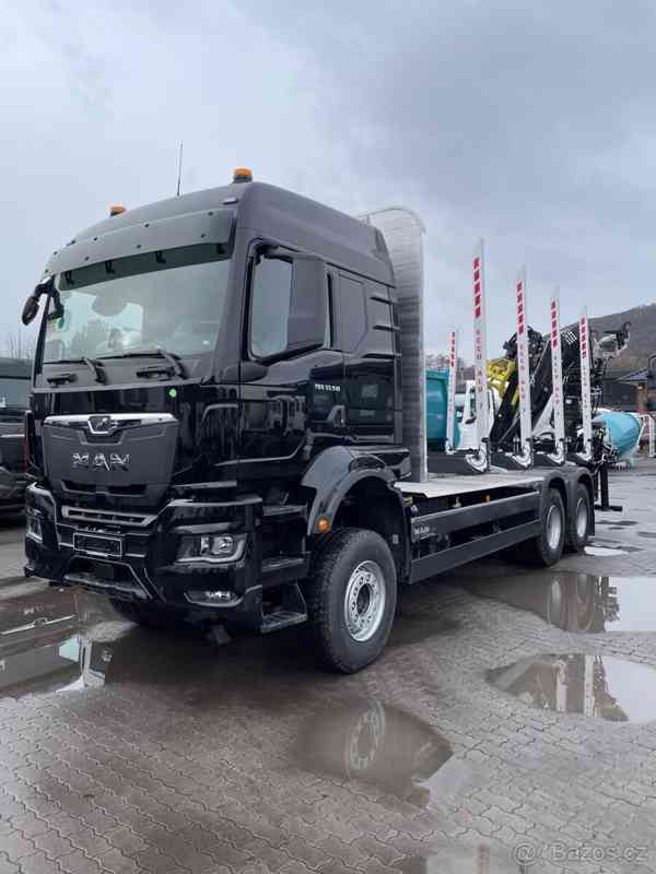 Lesovůz (lesák) s HIAB Loglift/ Palfinger, MAN 33.510 (6x6) - foto 5