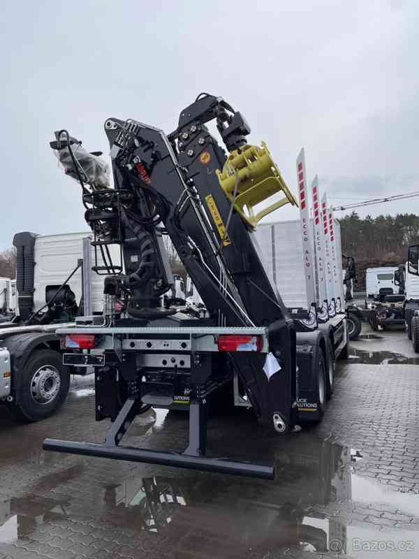 Lesovůz (lesák) s HIAB Loglift/ Palfinger, MAN 33.510 (6x6) - foto 3