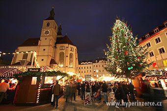 Vánoční Regensburg se třemi vánočními trhy - foto 3