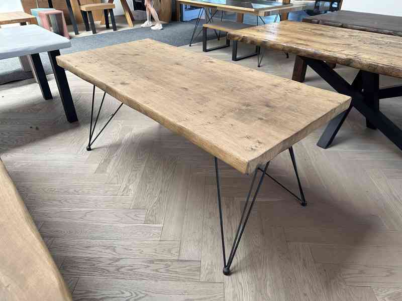Dubový stůl odlehčený 1750 x 790 mm - VÝPRODEJ  - foto 2