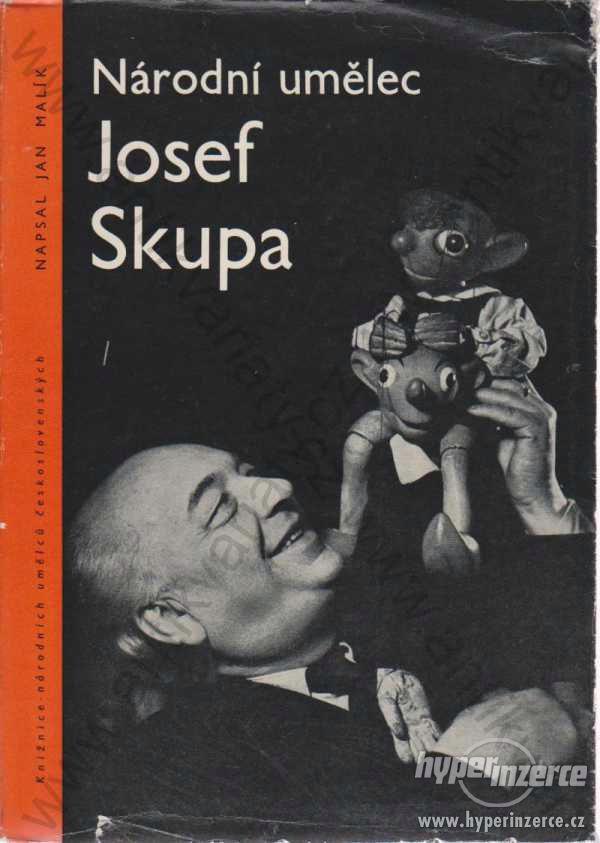Národní umělec Josef Skupa Jan Malík 1962 - foto 1