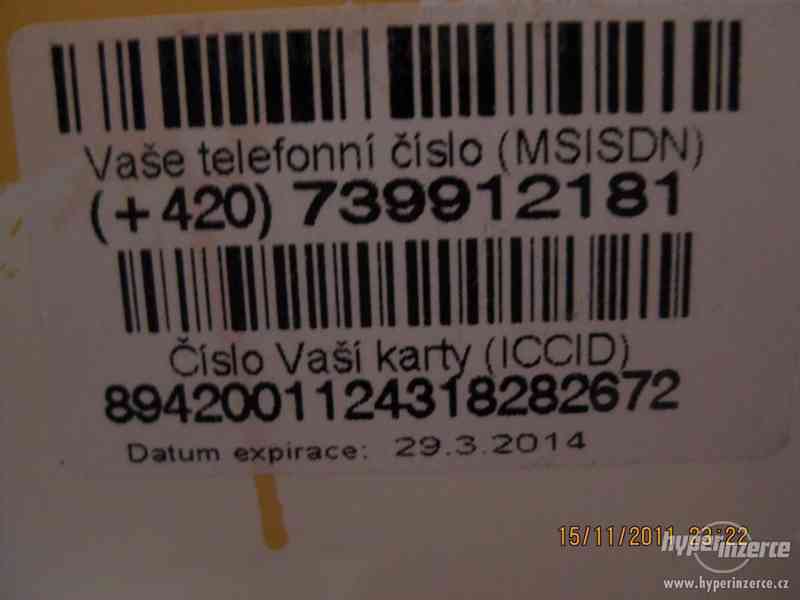 SIM karta T-mobile 739/91 21 81 - foto 1