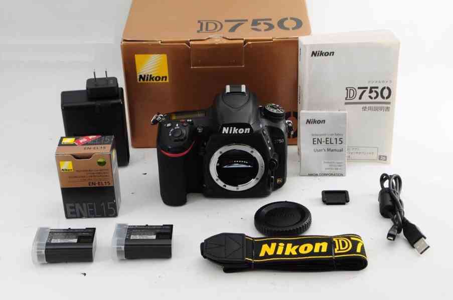 Nikon D750 24.3MP Full Frame Digital SLR Camera - foto 2