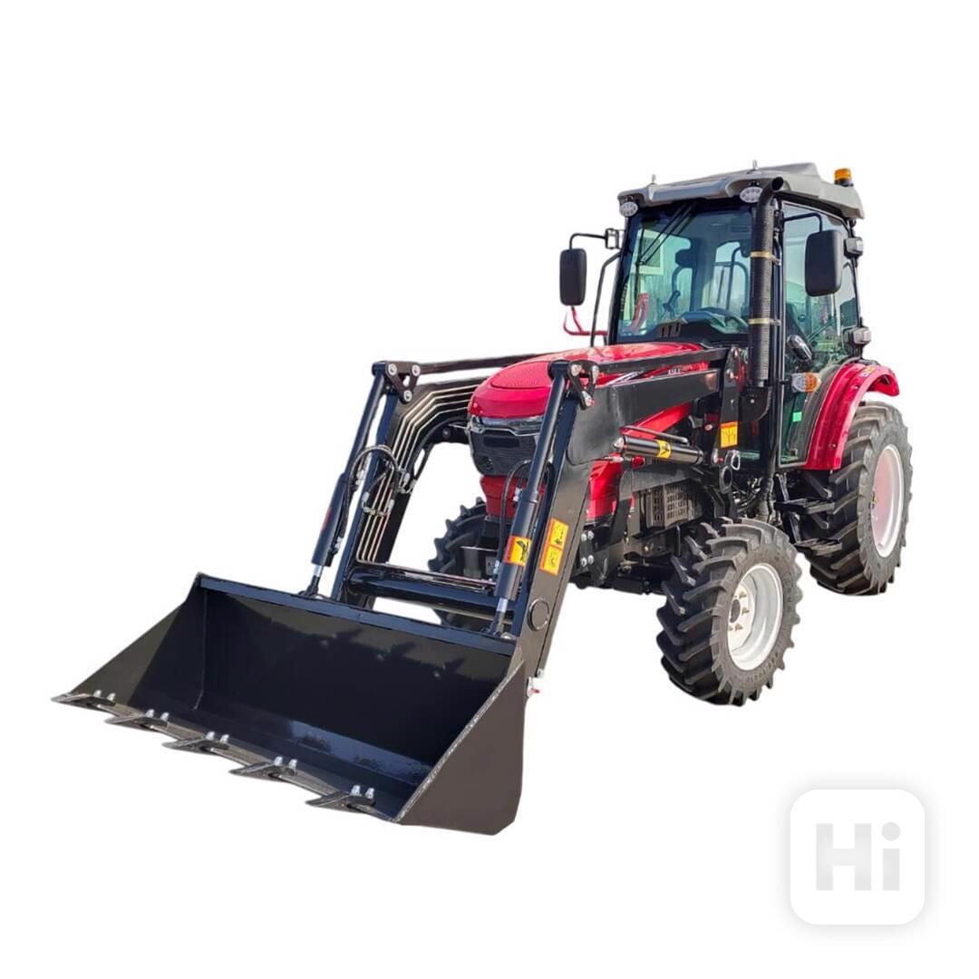 Traktor HWB 504C s čelním nakladačem - foto 1