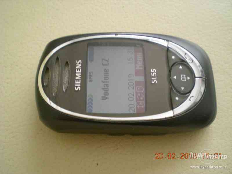Siemens SL55 z r.2003 - plně funkční kolibří mobilní telefon - foto 4