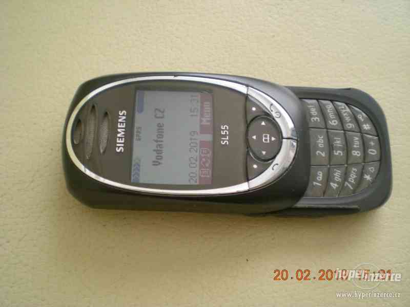 Siemens SL55 z r.2003 - plně funkční kolibří mobilní telefon - foto 5