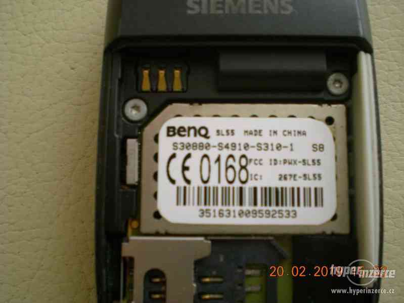 Siemens SL55 z r.2003 - plně funkční kolibří mobilní telefon - foto 14
