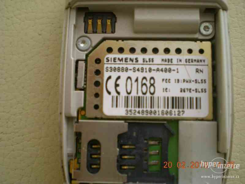 Siemens SL55 z r.2003 - plně funkční kolibří mobilní telefon - foto 28