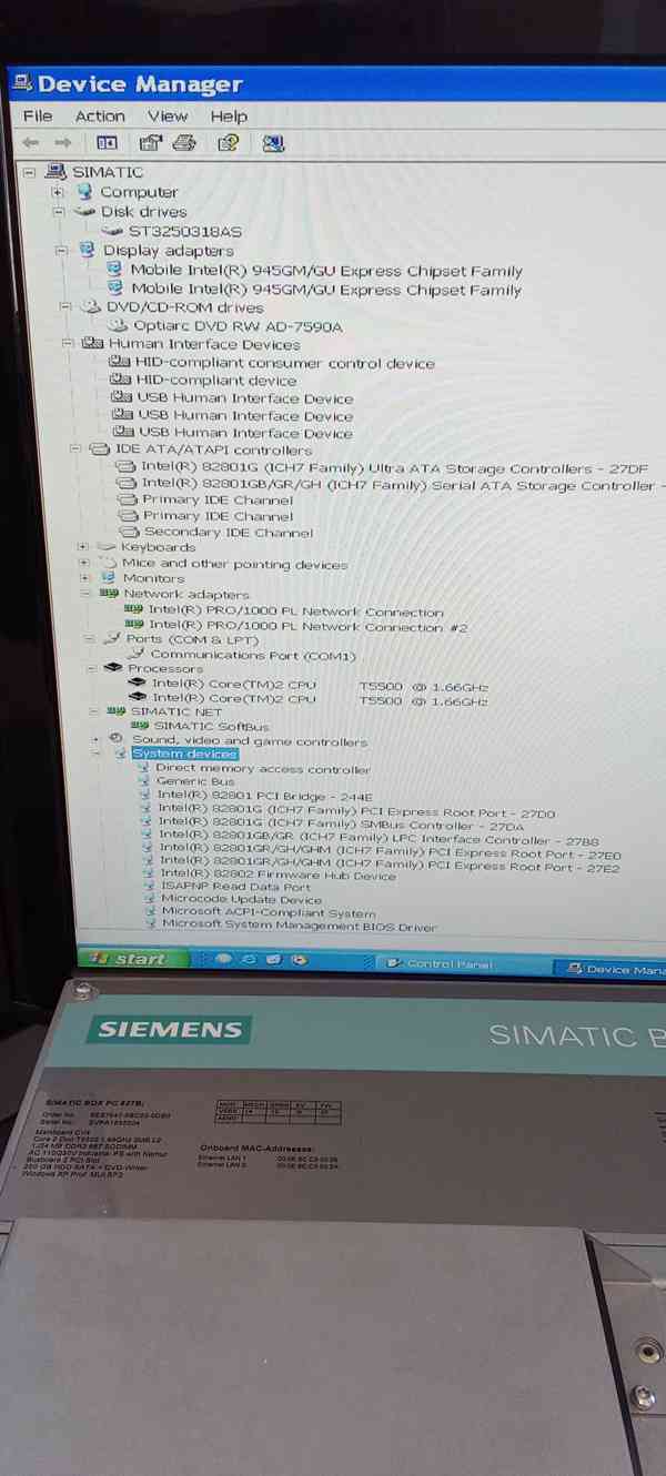 SIEMENS SIMATIC PC BOX 627B - foto 74