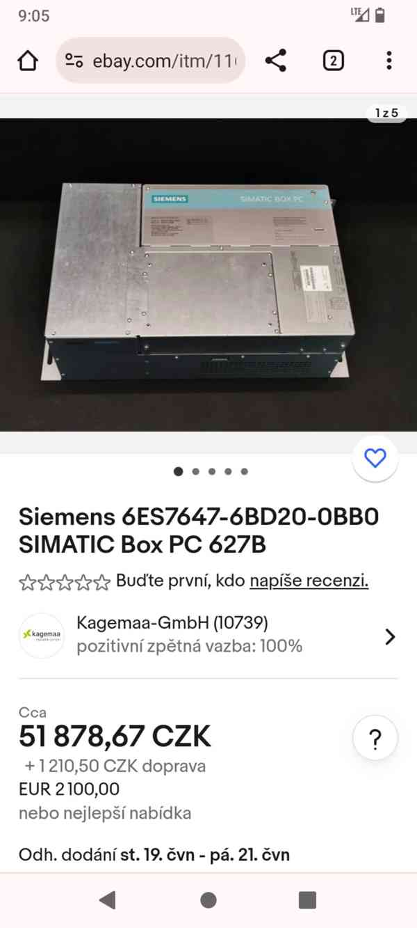 SIEMENS SIMATIC PC BOX 627B - foto 42