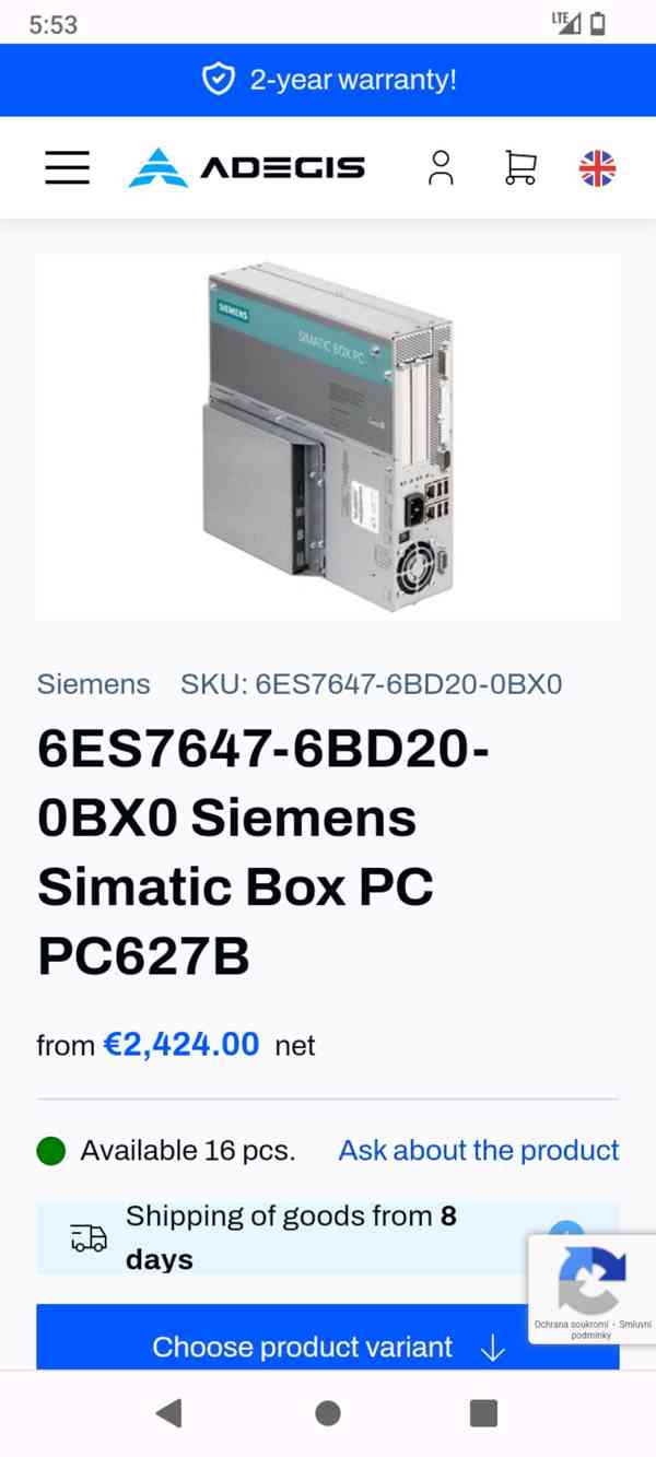 SIEMENS SIMATIC PC BOX 627B - foto 32