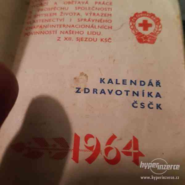 Kalendář zdravotníka ČSČK 1964. - foto 2