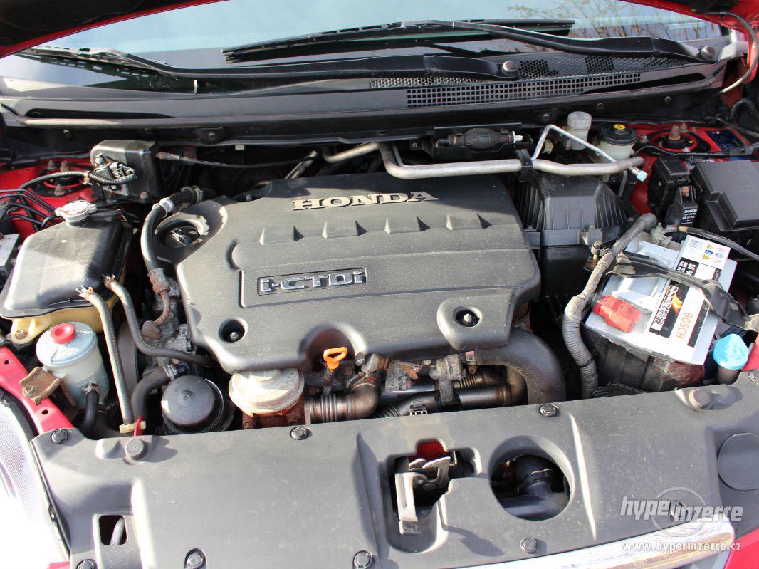Honda FRV, 2,2 iCTDI, man., 103 kW, 6 míst, 1. majitel