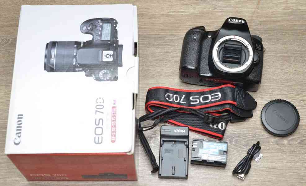 Canon EOS 70D 20,2 Mpix *Full HDV*WIFI*142 000 Exp - foto 3