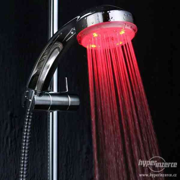 Chytrá svítící sprcha - sprchová hlavice - nové zboží - foto 1