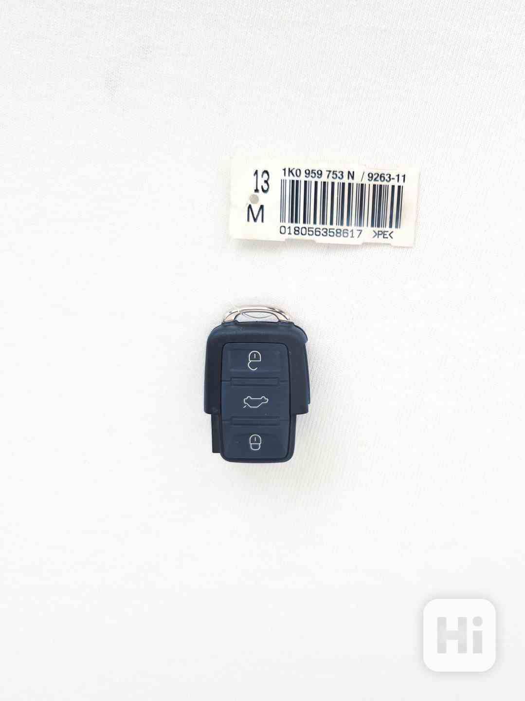 Nový ORIGINÁL 1K0 959 753 N dálkový ovladač centrálního zam. - foto 1