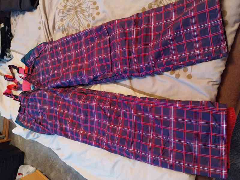 Oteplovačky, lyžařské kalhoty 164–169 cm/14 let·skvělý stav - foto 6