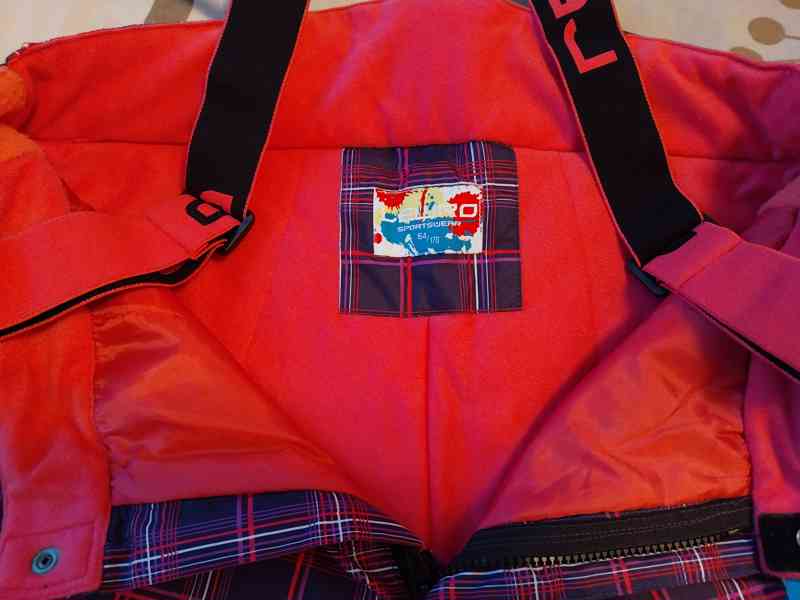 Oteplovačky, lyžařské kalhoty 164–169 cm/14 let·skvělý stav - foto 2